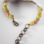 acid green and pink bracele..